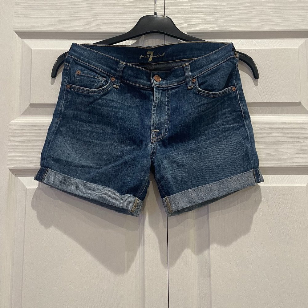 Seven For All Mankind Jean Shorts